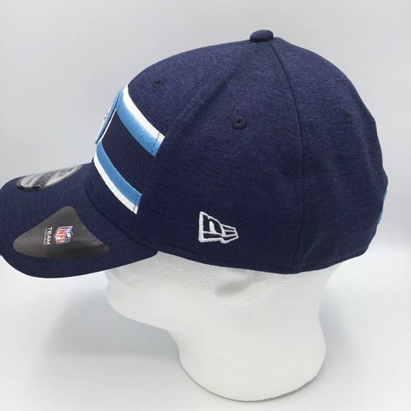 NEW ERA Tennessee Titans 39THIRTY NFL Sideline Flex Hat Navy Size M/L*NEW* - Picture 4 of 7